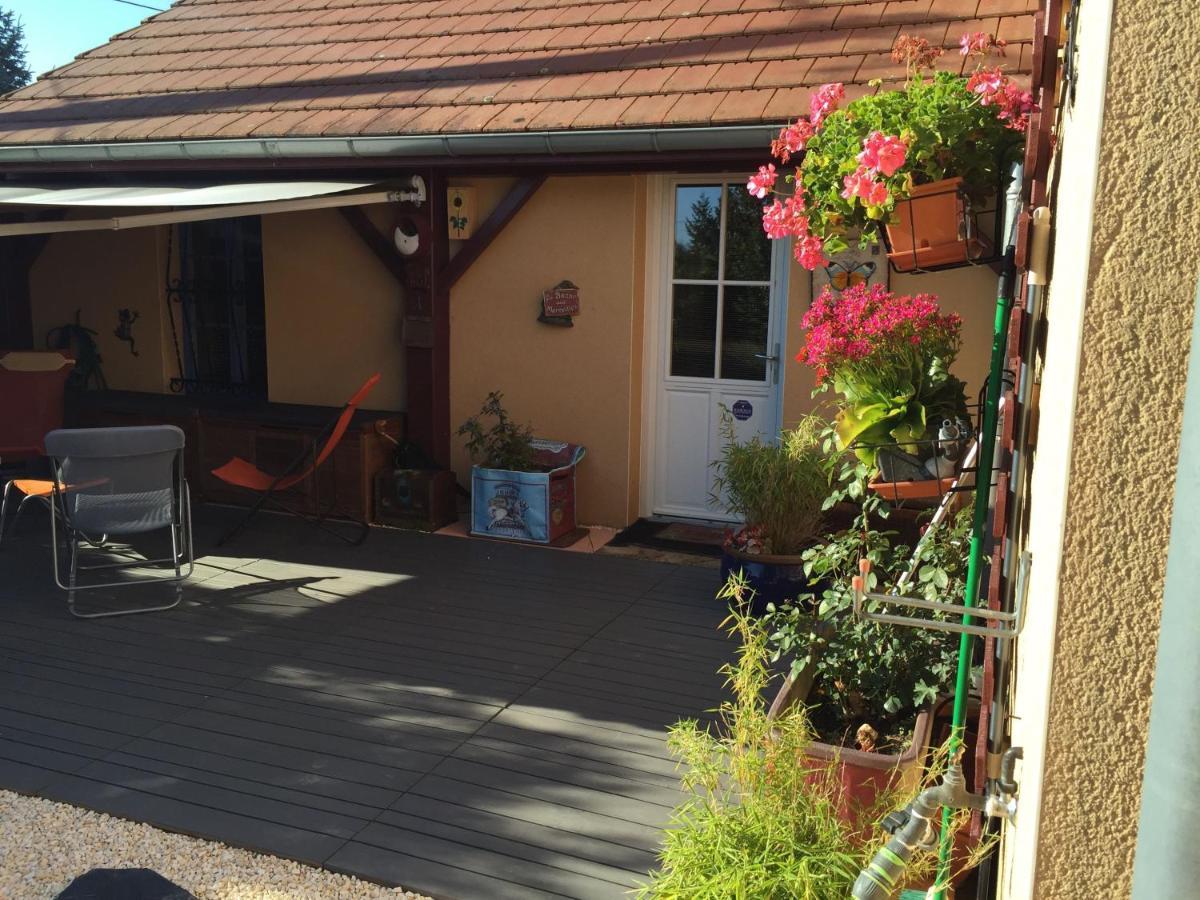 Villa Le Jardin De Theleme "Charme Discret Pour Un Nid Douillet" Mazille Exterior foto